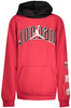 CZERWONA BLUZA DZIECIĘCA JORDAN Z ROZPINANYM NA ZAMEK