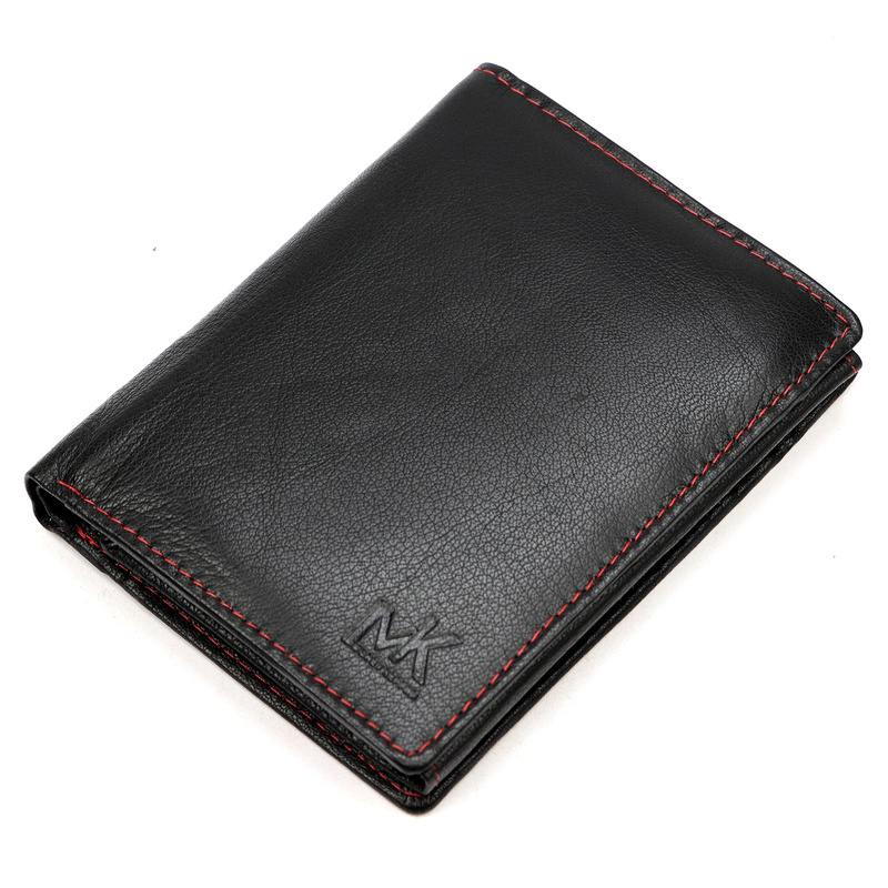 Skórzany męski portfel Money Kepper CC 5400