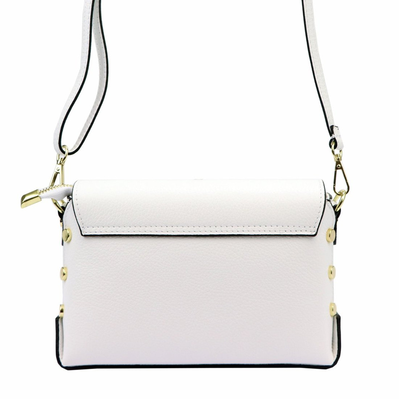 Luka damska listonoszka torebka przez ramię skóra naturalna stylowa