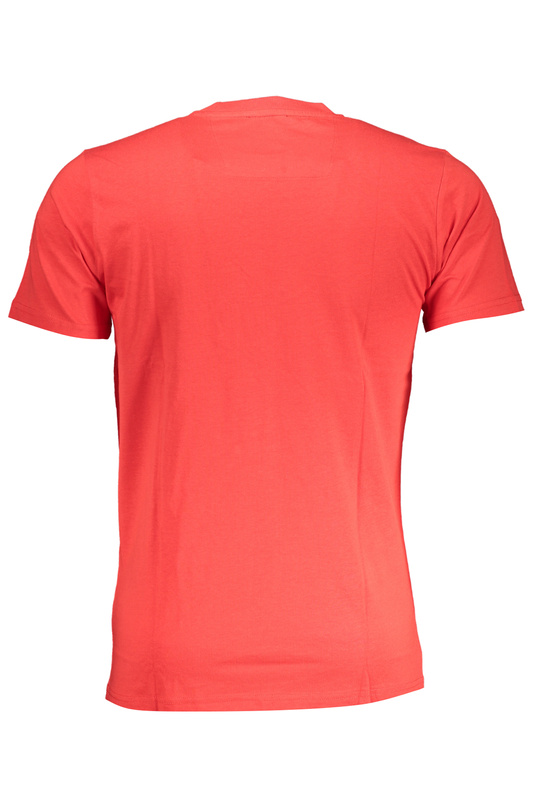 T-SHIRT MĘSKI Z KRÓTKIM RĘKAWEM KLASY CAVALLI CZERWONY