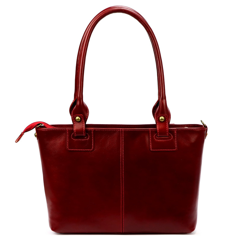 Florence Duża damska shopperbag skóra naturalna z organizerem duża