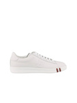 Męskie sneakersy Bally 6234604 ze skóry cielęcej białe