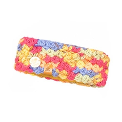 Niezwykle ciepła opaska na głowę Handmade