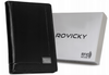 Skórzane etui na karty i dokumenty Rovicky z RFID