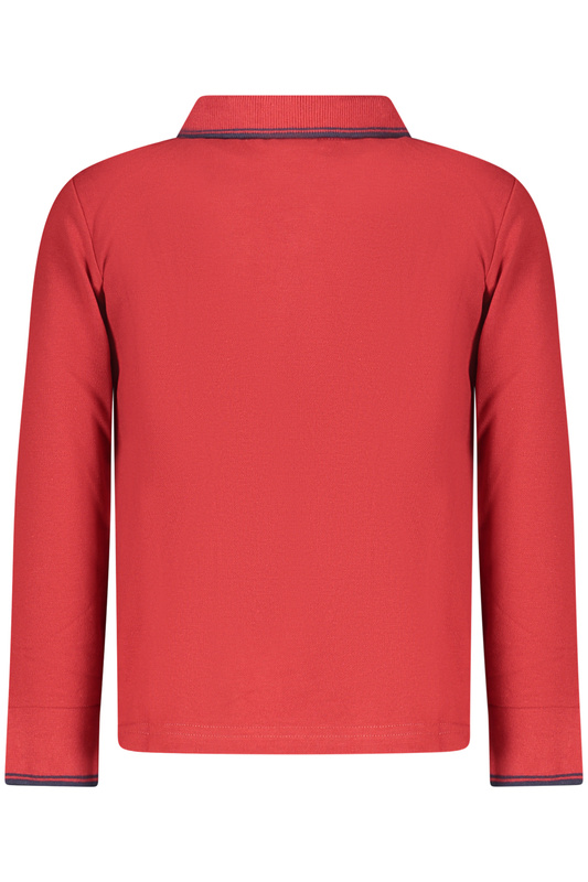 DZIECIĘCA KOSZULKA POLO Z DŁUGIM RĘKAWEM NORTH SAILS, CZERWONA