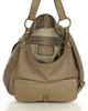 Torebka worek skóra naturalna hobo bag - MARCO MAZZINI beżowa