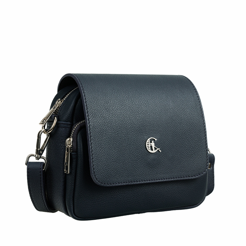 Skórzana listonoszka Canaletto z klapką – elegancja, funkcjonalność i trwałość na co dzień TD655s238