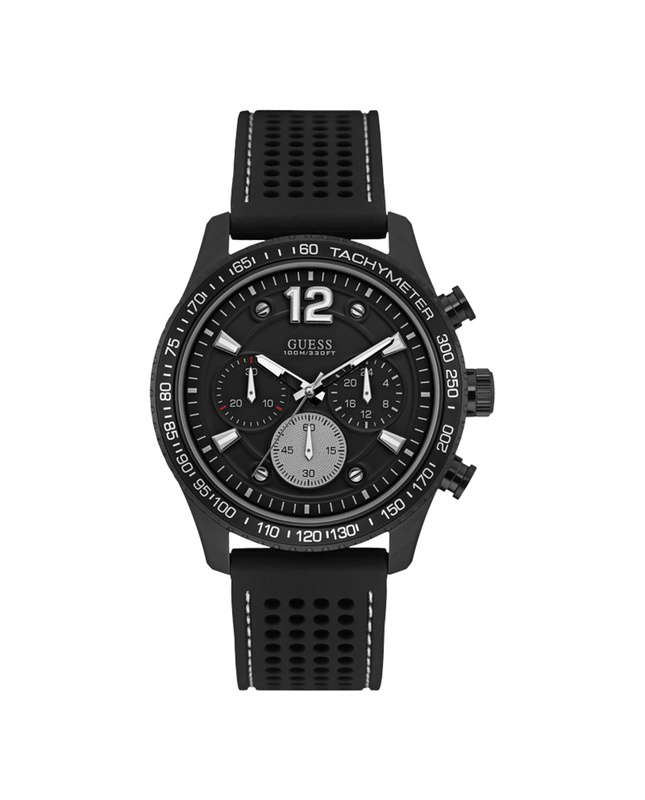 Zegarek GUESS W0971G1. Kwarcowy, Kolor czarny. Mężczyzna.