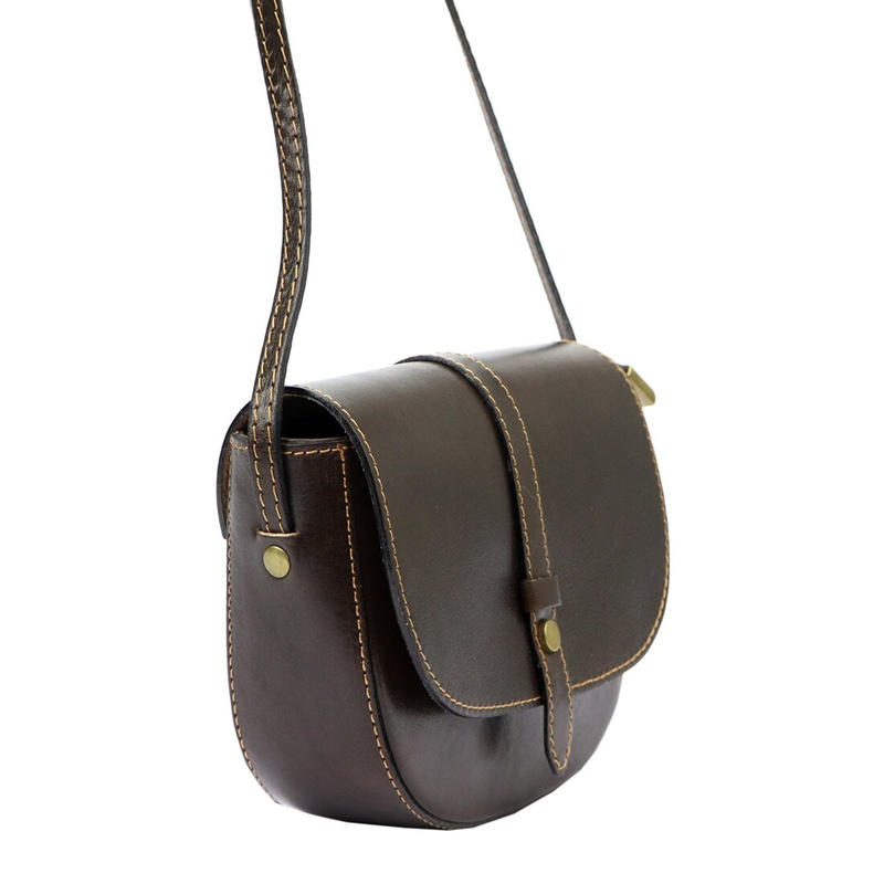 Gregorio damska listonoszka skóra naturalna torebka przez ramię z kieszenią