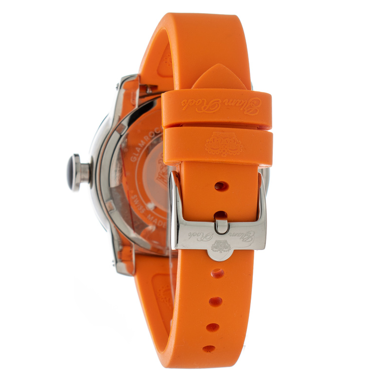 Zegarek GLAM ROCK GR32037. Kwarcowy, Kolor czarny. Kobieta.