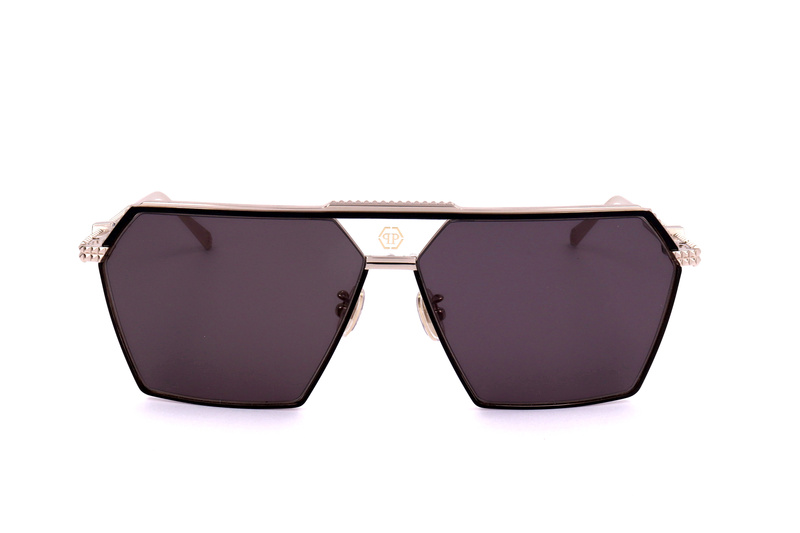 Okulary PHILIPP PLEIN SPP076M-0301. Okulary przeciwsłoneczne, Kolor szary. Kobieta.