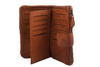 Ekskluzywny portfel z miękkiej skóry - Brązowy