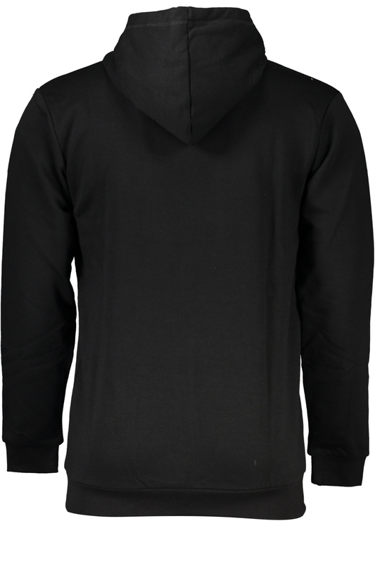 CZARNA BLUZA MĘSKA Z ZAMKIEM SERGIO TACCHINI