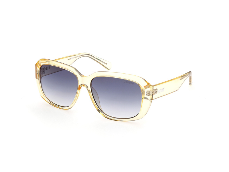 Okulary GUESS GU82335841W. Okulary przeciwsłoneczne, Kolor żółty. Kobieta.