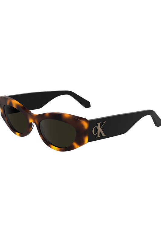 OKULARY PRZECIWSŁONECZNE CALVIN KLEIN DAMSKIE BRĄZOWE