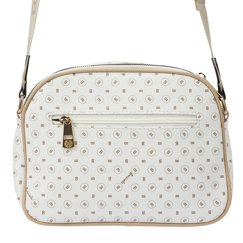 BRICIOLE damska listonoszka skóra eko torebka na ramię dwukomorowa