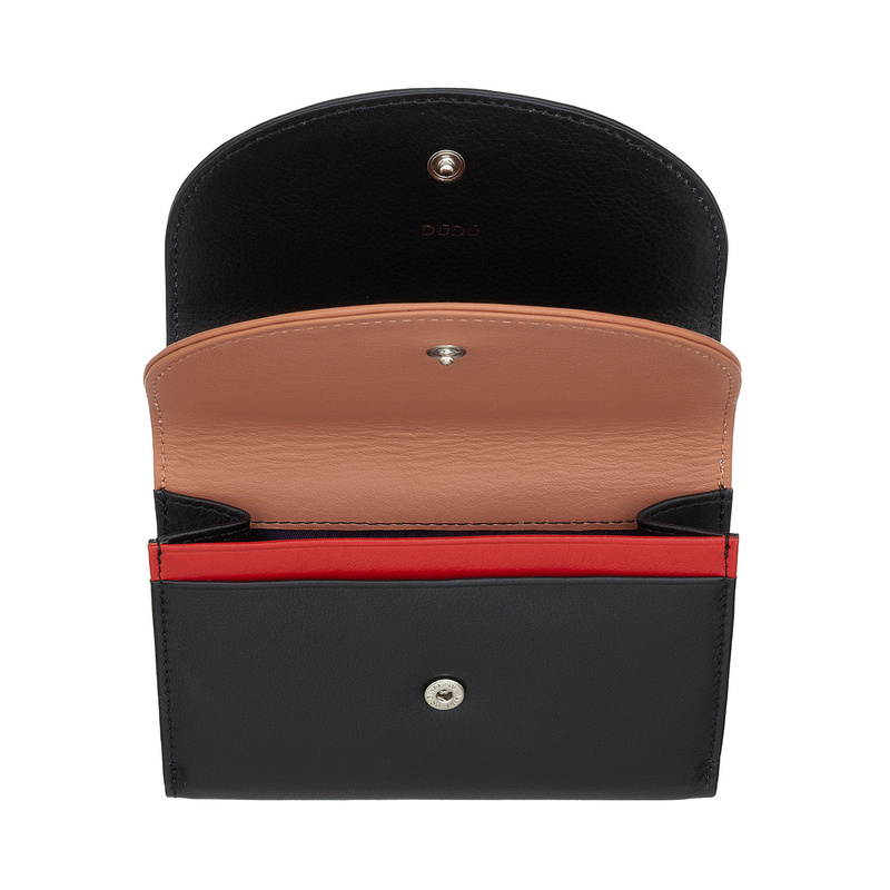 Damska zgrabna skórzana mała portmonetka od DUDU 