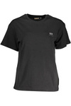DAMSKI T-SHIRT Z KRÓTKIM RĘKAWEM NAPAPIJRI CZARNY