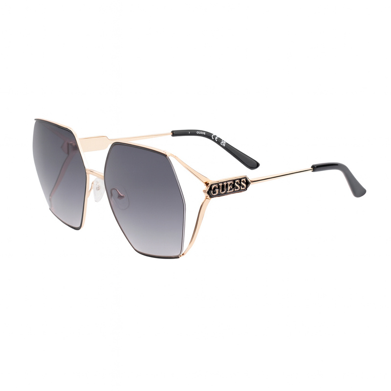 Okulary GUESS GF00036-6032B. Okulary przeciwsłoneczne, Kolor złoty. Kobieta.
