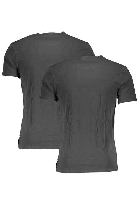 CALVIN KLEIN MĘSKI T-SHIRT Z CZARNYM STYLIZATOREM