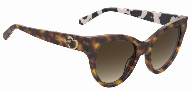 Okulary LOVE MOSCHINO MOL053S1NRF0H. Okulary przeciwsłoneczne, Kolor brązowy. Kobieta.