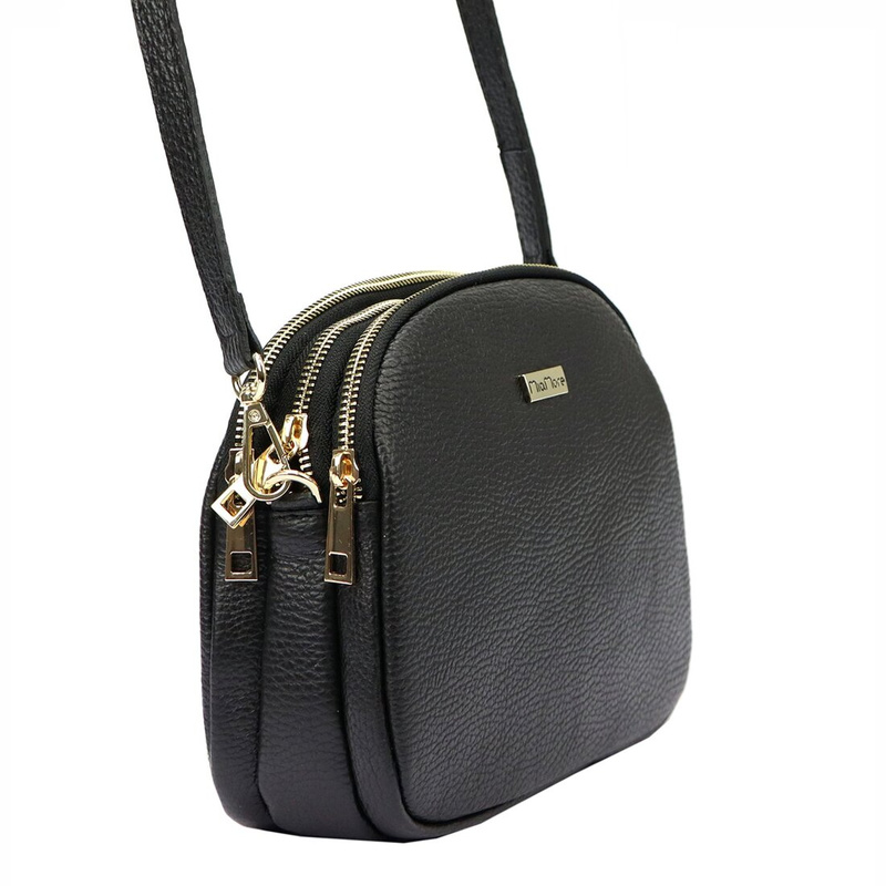 MiaMore damska listonoszka przez ramię skóra naturalna torebka na ramię