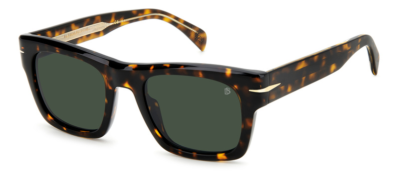 Okulary DAVID BECKHAM DB-7099-S-86. Okulary przeciwsłoneczne, Kolor brązowy. Mężczyzna.