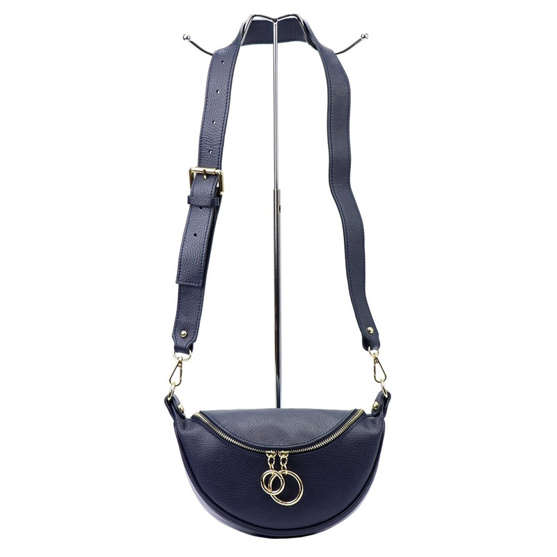 Vera Pelle damska listonoszka skóra naturalna torebka przez ramię miejska