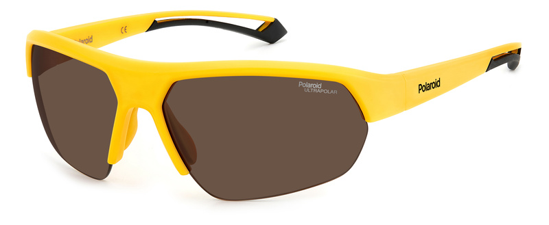 Okulary POLAROID PLD7048S2V7G6. Okulary przeciwsłoneczne, Kolor żółty. Unisex.