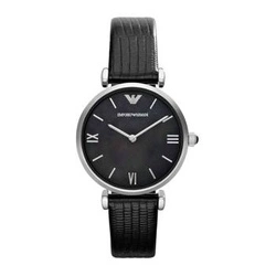 Zegarek ARMANI AR1678. Kwarcowy, Kolor czarny. Kobieta.