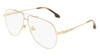 Okulary VICTORIA BECKHAM VB21375910714. EYEGLASSES, Kolor złoty. Kobieta.