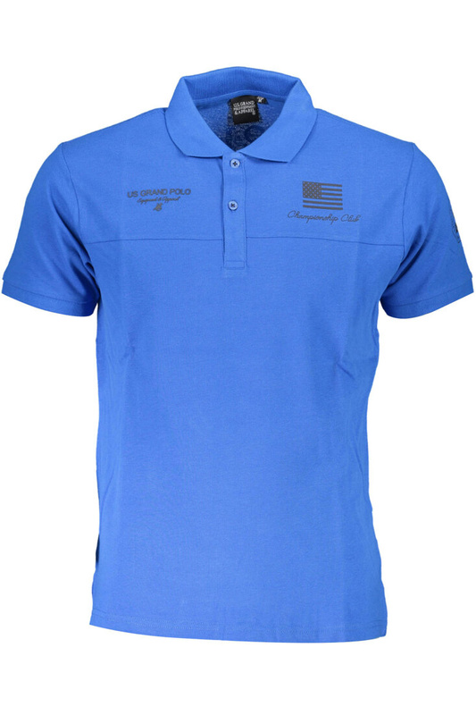 POLO US GRAND POLO Z KRÓTKIM RĘKAWEM MĘSKIE NIEBIESKIE