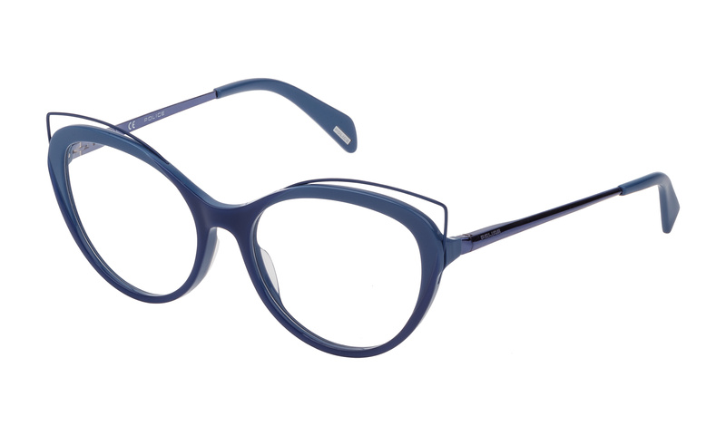 Okulary POLICE VPL930-5407PB. Okulary, Kolor czerwony. Kobieta.