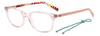 Okulary M MISSONI MMI-0008-35J. Okulary, Kolor różowy. Kobieta.