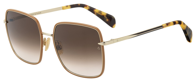 Okulary RAG&BONE RNB1032S01Q58. Okulary przeciwsłoneczne, Kolor żółty. Kobieta.