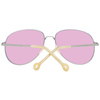 Okulary HALLY&SON HS004S-61S01. Okulary przeciwsłoneczne, Kolor złoty. Unisex.