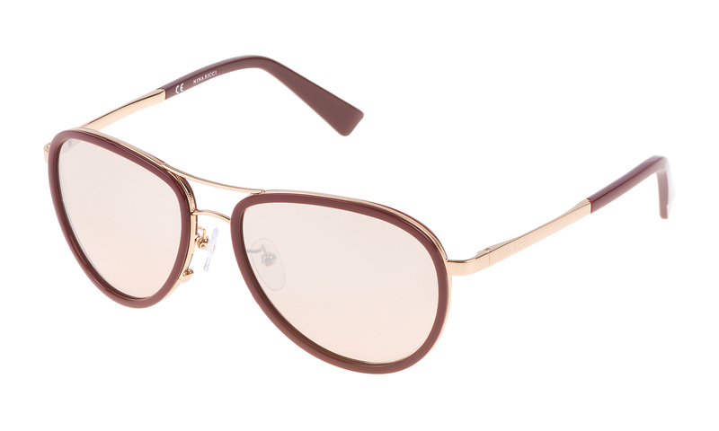 Okulary NINA RICCI SNR01058300X. Okulary przeciwsłoneczne, Kolor ROSE. Kobieta.