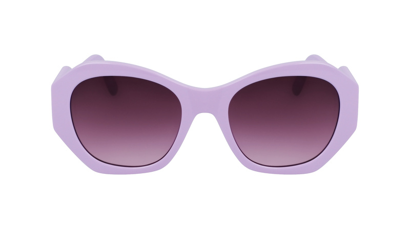 Okulary KARL LAGERFELD KL6146S-516. Okulary przeciwsłoneczne, Kolor PURPLE. Kobieta.