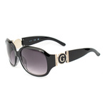 Okulary GUESS GU7005F-59S35. Okulary przeciwsłoneczne, Kolor czarny. Kobieta.