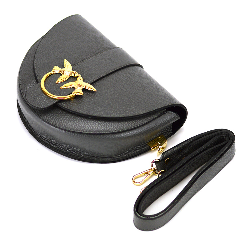 Luka damska listonoszka mała torebka przez ramię skóra naturalna 