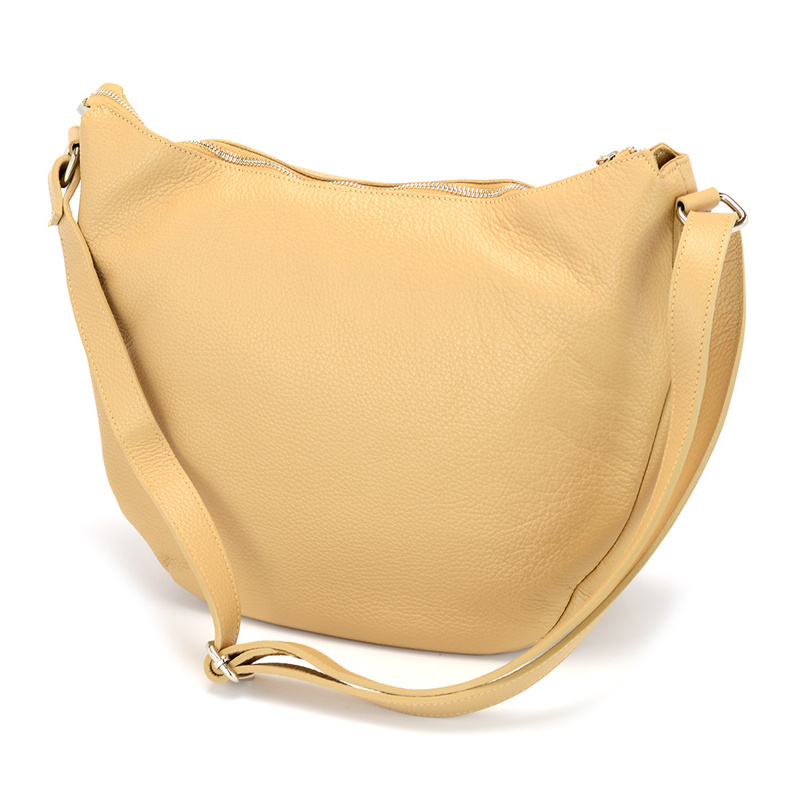 Pierre Cardin damska listonoszka na ramię skóra naturalna pojemna torebka