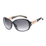 Okulary GUESS GF0404-6301B. Okulary przeciwsłoneczne, Kolor czarny. Kobieta.