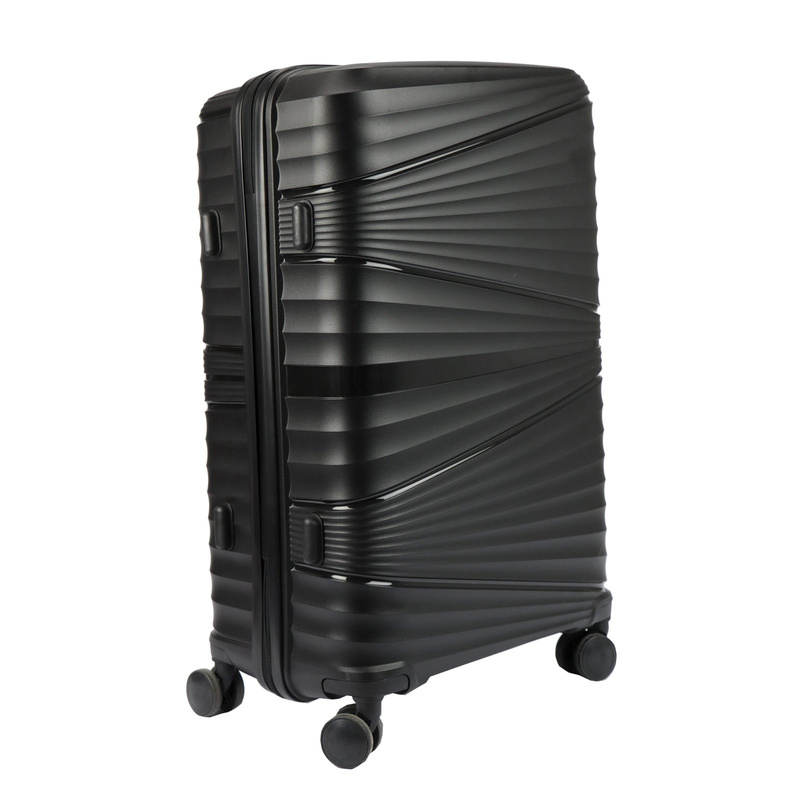 Jony zestaw trzech walizek podróżnych na kółkach z kosmetyczką ABS