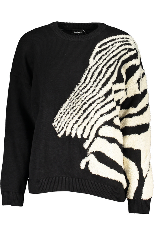 CZARNY SWETER DESIGUAL DAMSKI