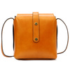 Gregorio damska listonoszka skora naturalna torebka z klapą na ramię