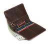 Eleganckie etui na dokumenty ze skóry naturalnej - Peterson