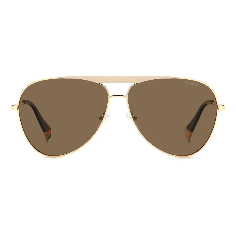 Okulary POLAROID PLD6200SXY3R. Okulary przeciwsłoneczne, Kolor złoty. Unisex.