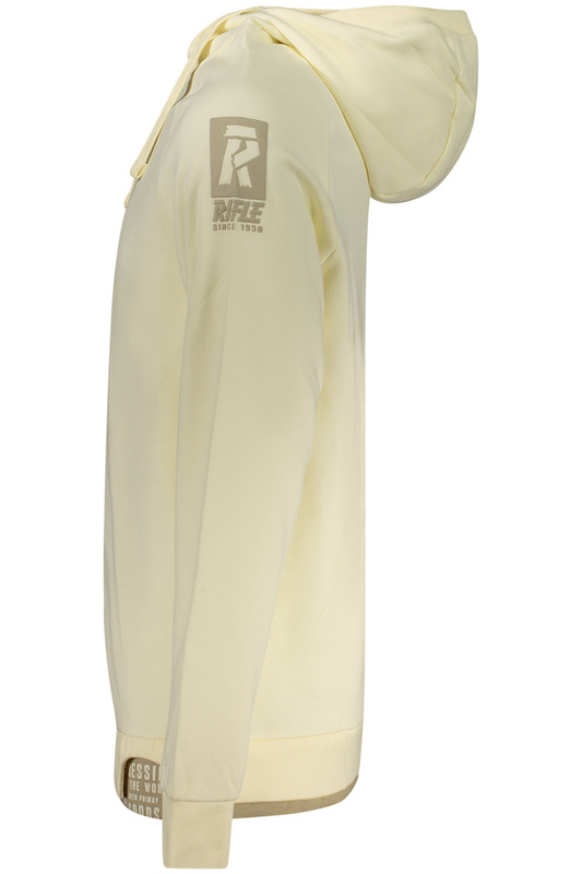 BLUZA MĘSKA Z ROZPINANYM NA ZAMEK RIFLE BIAŁA