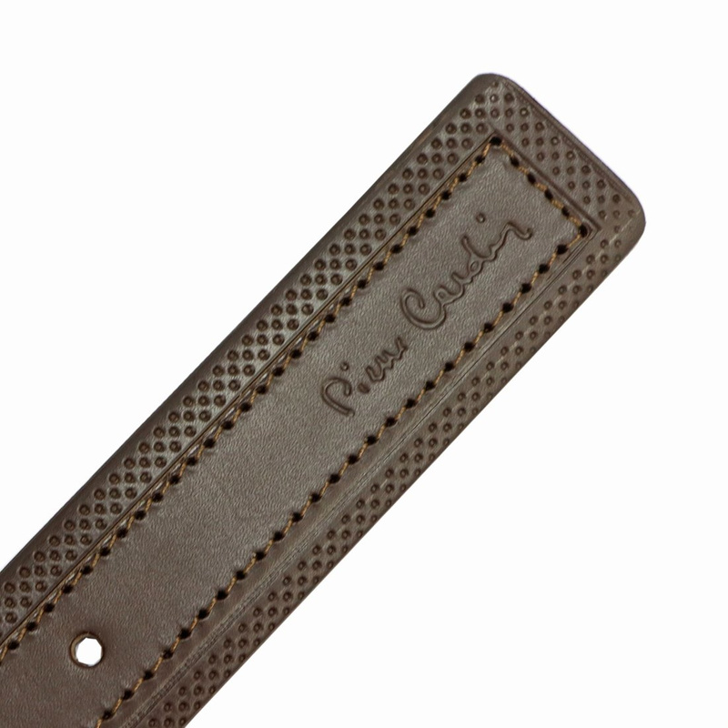 Pierre Cardin Męski Pasek do spodni Skóra naturalna Klasyczna Klamra