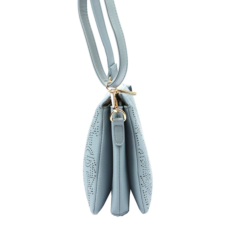 Gian Marco Venturi Listonoszka Na Ramię Damska Mała Skóra Eko Organizer